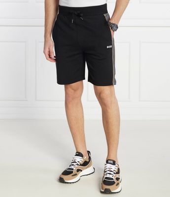 Spodenki męskie letnie BOSS BLACK ze sklepu: Gomez Fashion Store w kategorii: Spodenki męskie - zdjęcie 874714-BD9-10338_BW241M000039001