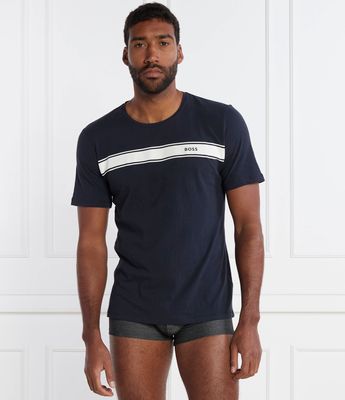 T-shirt męski casualowy młodzieżowy BOSS BLACK ze sklepu: Gomez Fashion Store w kategorii: T-shirty męskie - zdjęcie 874714-BD9-10338_BW241M000066403