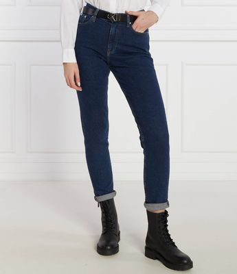 Jeansy damskie na wiosnę w miejskim stylu Calvin Klein Jeans ze sklepu: Gomez Fashion Store w kategorii: Jeansy damskie - zdjęcie 874714-BD9-10338_CJ241W000022197