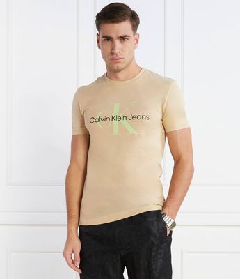 T-shirt męski młodzieżowy Calvin Klein Jeans ze sklepu: Gomez Fashion Store w kategorii: T-shirty męskie - zdjęcie 874714-BD9-10338_CJ241M000016313