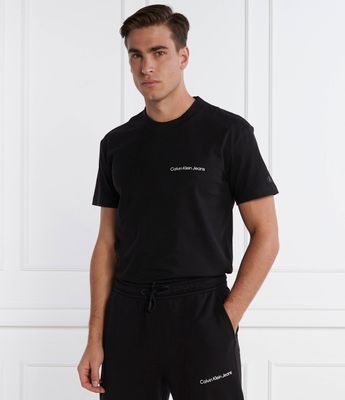 T-shirt męski wiosenny Calvin Klein Jeans ze sklepu: Gomez Fashion Store w kategorii: T-shirty męskie - zdjęcie 874714-BD9-10338_CJ241M000052A81