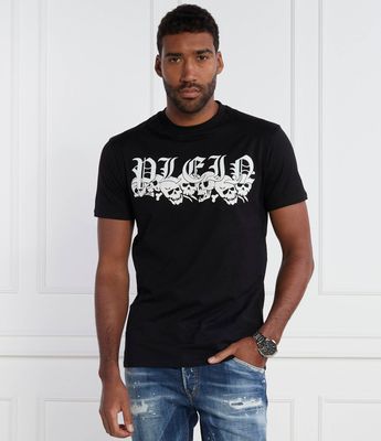 T-shirt męski na wiosnę Philipp Plein ze sklepu: Gomez Fashion Store w kategorii: T-shirty męskie - zdjęcie 874714-BD9-10338_PN241M000032002