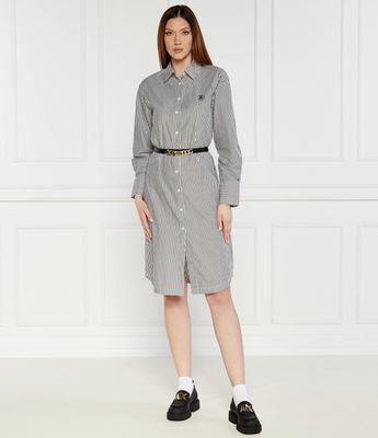 Tommy Hilfiger - Sukienka na wiosnę ze sklepu: Gomez Fashion Store w kategorii: Sukienki - zdjęcie 874714-BD9-10338_TH241W000065317