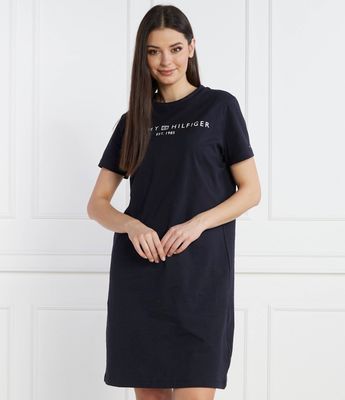 Tommy Hilfiger - Sukienka ze sklepu: Gomez Fashion Store w kategorii: Sukienki - zdjęcie 874714-BD9-10338_TH241W000069F23