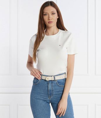 Bluzka damska na wiosnę Tommy Hilfiger ze sklepu: Gomez Fashion Store w kategorii: Bluzki damskie - zdjęcie 874714-BD9-10338_TH241W000079F31