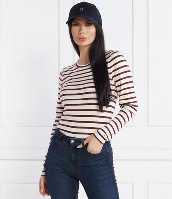 Bluzka damska casual Tommy Hilfiger ze sklepu: Gomez Fashion Store w kategorii: Bluzki damskie - zdjęcie 874714-BD9-10338_TH241W000081394