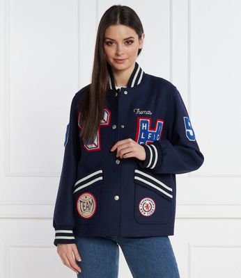 Tommy Hilfiger - Kurtka damska na wiosnę ze sklepu: Gomez Fashion Store w kategorii: Kurtki damskie - zdjęcie 874714-BD9-10338_TH241W000086K23