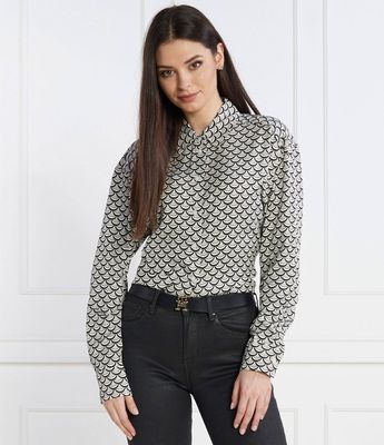 Koszula damska casual elegancka Tommy Hilfiger ze sklepu: Gomez Fashion Store w kategorii: Koszule damskie - zdjęcie 874714-BD9-10338_TH241W000095D21