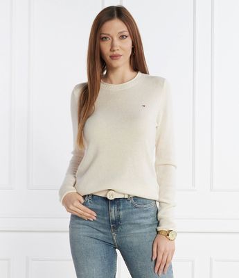 Tommy Hilfiger - Sweter damski ze sklepu: Gomez Fashion Store w kategorii: Swetry damskie - zdjęcie 874714-BD9-10338_TH241W000101I96