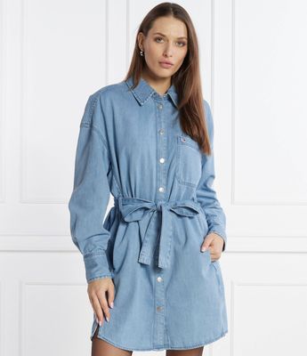 Sukienka na wiosnę Tommy Jeans ze sklepu: Gomez Fashion Store w kategorii: Sukienki - zdjęcie 874714-BD9-10338_TM241W000031D22