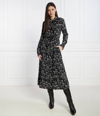 Sukienka casual jesienna RIANI ze sklepu: Gomez Fashion Store w kategorii: Sukienki - zdjęcie 874714-BD9-10338_RI241W000010987