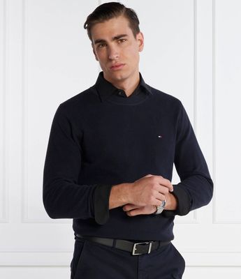 Sweter męski na zimę Tommy Hilfiger ze sklepu: Gomez Fashion Store w kategorii: Swetry męskie - zdjęcie 874714-BD9-10338_TH241M000075F23