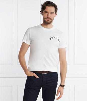 T-shirt męski casual Tommy Hilfiger ze sklepu: Gomez Fashion Store w kategorii: T-shirty męskie - zdjęcie 874714-BD9-10338_TH241M000080D96