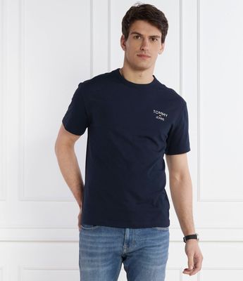 T-shirt męski na wiosnę Tommy Jeans ze sklepu: Gomez Fashion Store w kategorii: T-shirty męskie - zdjęcie 874714-BD9-10338_TM241M000044072