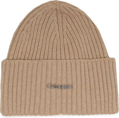 Czapka zimowa damska Calvin Klein ze sklepu: Gomez Fashion Store w kategorii: Czapki zimowe damskie - zdjęcie 874714-BD9-10338_CK241W000040420