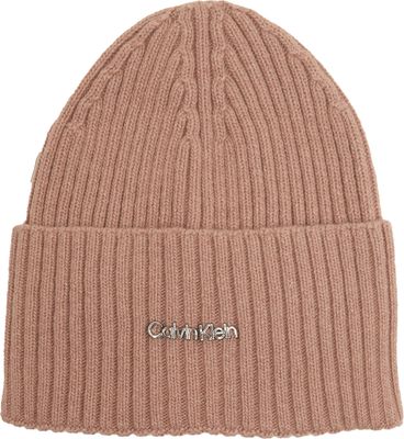 Czapka zimowa damska Calvin Klein ze sklepu: Gomez Fashion Store w kategorii: Czapki zimowe damskie - zdjęcie 874714-BD9-10338_CK241W000040434