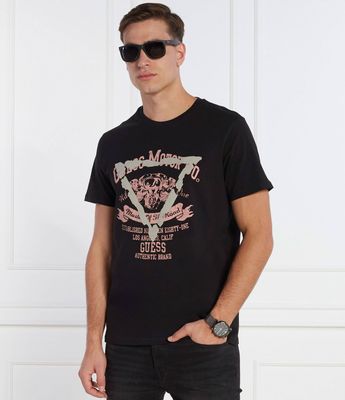 T-shirt męski Guess ze sklepu: Gomez Fashion Store w kategorii: T-shirty męskie - zdjęcie 874714-BD9-10338_GJ241M000020058