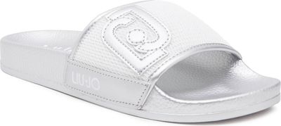 Klapki damskie na lato Liu Jo ze sklepu: Gomez Fashion Store w kategorii: Klapki damskie - zdjęcie 874714-BD9-10338_LC242W000012532
