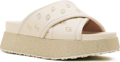 Liu Jo - Klapki damskie na lato ze sklepu: Gomez Fashion Store w kategorii: Klapki damskie - zdjęcie 874714-BD9-10338_LC242W000019P97