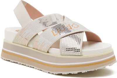 Sandały damskie na lato Liu Jo ze sklepu: Gomez Fashion Store w kategorii: Sandały damskie - zdjęcie 874714-BD9-10338_LC242W000021E94