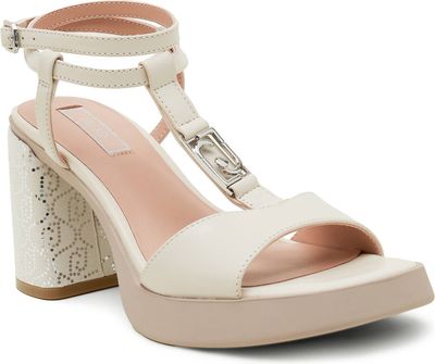 Sandały damskie na lato Liu Jo ze sklepu: Gomez Fashion Store w kategorii: Sandały damskie - zdjęcie 874714-BD9-10338_LC242W000022P97