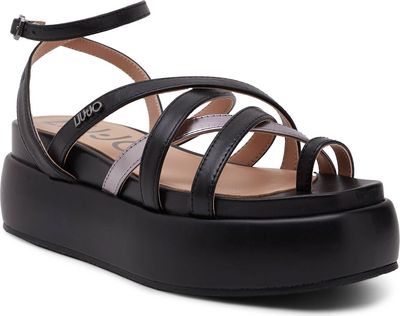 Sandały damskie na lato Liu Jo ze sklepu: Gomez Fashion Store w kategorii: Sandały damskie - zdjęcie 874714-BD9-10338_LC242W000032222