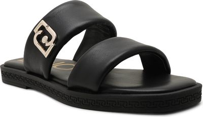 Klapki damskie na lato Liu Jo ze sklepu: Gomez Fashion Store w kategorii: Klapki damskie - zdjęcie 874714-BD9-10338_LC242W000034222