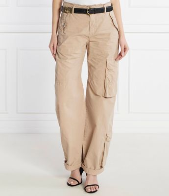 Spodnie damskie casual Pinko ze sklepu: Gomez Fashion Store w kategorii: Spodnie damskie - zdjęcie 874714-BD9-10338_PI235W000234A78