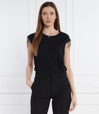 Bluzka damska na wiosnę Liu Jo ze sklepu: Gomez Fashion Store w kategorii: Bluzki damskie - zdjęcie 874714-BD9-10338_LJ241W000001Q28