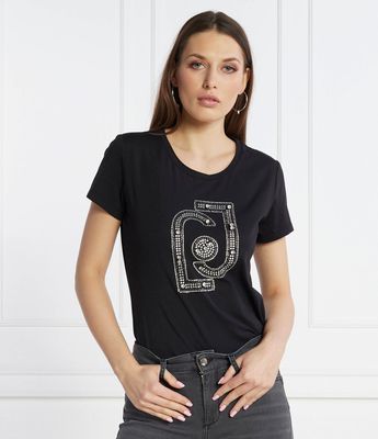 Bluzka damska na wiosnę Liu Jo ze sklepu: Gomez Fashion Store w kategorii: Bluzki damskie - zdjęcie 874714-BD9-10338_LJ241W000002Q30