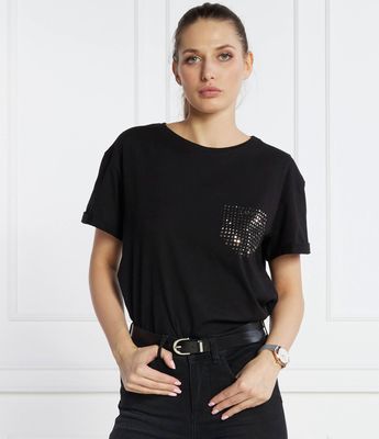 Liu Jo - Bluzka damska ze sklepu: Gomez Fashion Store w kategorii: Bluzki damskie - zdjęcie 874714-BD9-10338_LJ241W000006Q33