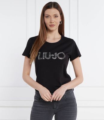 Bluzka damska wiosenna Liu Jo ze sklepu: Gomez Fashion Store w kategorii: Bluzki damskie - zdjęcie 874714-BD9-10338_LJ241W000007D51