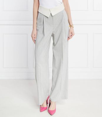 Spodnie damskie Liu Jo ze sklepu: Gomez Fashion Store w kategorii: Spodnie damskie - zdjęcie 874714-BD9-10338_LC241W000144H65