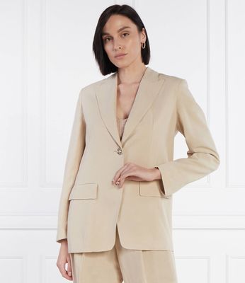 Marynarka wiosenny elegancki Liu Jo ze sklepu: Gomez Fashion Store w kategorii: Marynarki damskie - zdjęcie 874714-BD9-10338_LC241W000155F08