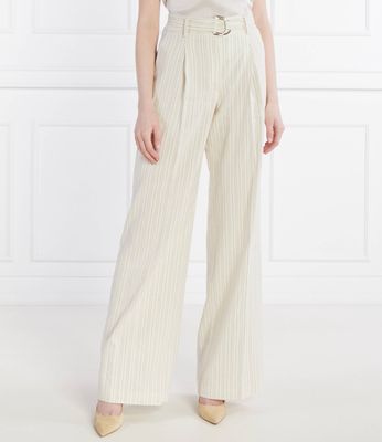 Liu Jo - Spodnie damskie retro ze sklepu: Gomez Fashion Store w kategorii: Spodnie damskie - zdjęcie 874714-BD9-10338_LC241W000158Q02