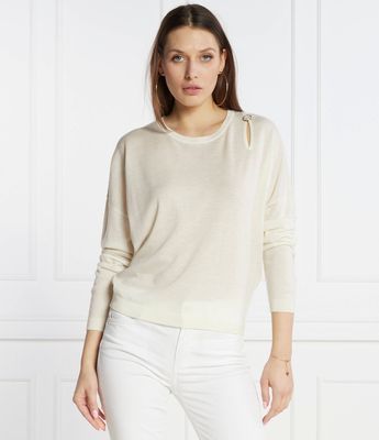 Sweter damski Liu Jo ze sklepu: Gomez Fashion Store w kategorii: Swetry damskie - zdjęcie 874714-BD9-10338_LC241W000174E30