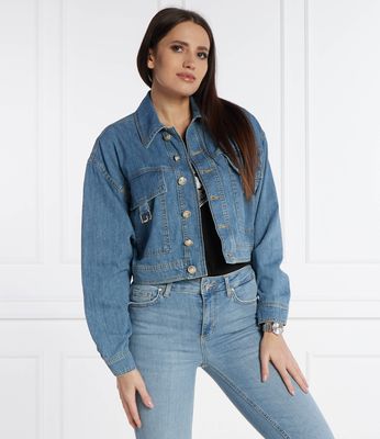 Kurtka damska na wiosnę Liu Jo ze sklepu: Gomez Fashion Store w kategorii: Kurtki damskie - zdjęcie 874714-BD9-10338_LJ241W000061T08