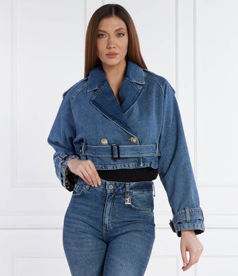 Kurtka damska wiosenna Liu Jo ze sklepu: Gomez Fashion Store w kategorii: Kurtki damskie - zdjęcie 874714-BD9-10338_LJ241W000064T29