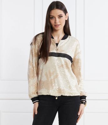 Bluza damska casual Liu Jo Sport ze sklepu: Gomez Fashion Store w kategorii: Bluzy damskie - zdjęcie 874714-BD9-10338_LS241W000003374