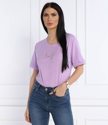 Bluzka damska casual Liu Jo Sport ze sklepu: Gomez Fashion Store w kategorii: Bluzki damskie - zdjęcie 874714-BD9-10338_LS241W000021382