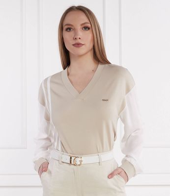 Bluza damska na jesień Liu Jo Sport ze sklepu: Gomez Fashion Store w kategorii: Bluzy damskie - zdjęcie 874714-BD9-10338_LS241W000035389