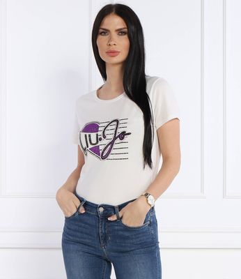 Bluzka damska młodzieżowa wiosenna Liu Jo Sport ze sklepu: Gomez Fashion Store w kategorii: Bluzki damskie - zdjęcie 874714-BD9-10338_LS241W000041266