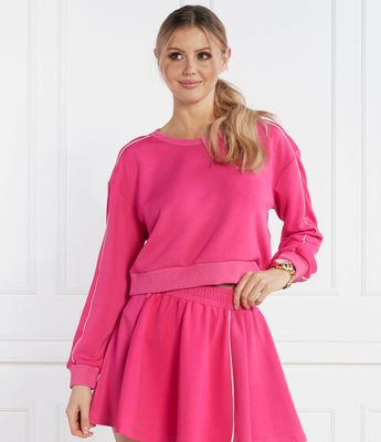 Bluza damska jesienna Liu Jo Sport ze sklepu: Gomez Fashion Store w kategorii: Bluzy damskie - zdjęcie 874714-BD9-10338_LS241W000065300