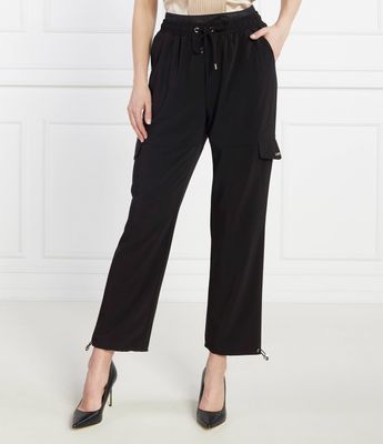 Spodnie damskie jesienne Liu Jo Sport ze sklepu: Gomez Fashion Store w kategorii: Spodnie damskie - zdjęcie 874714-BD9-10338_LS241W000070222