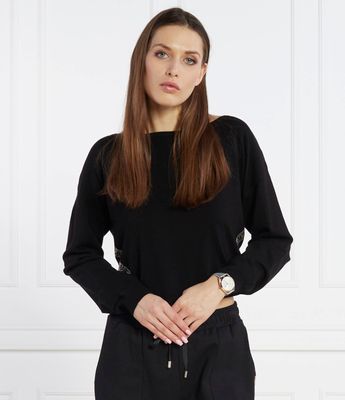 Sweter damski Liu Jo Sport ze sklepu: Gomez Fashion Store w kategorii: Swetry damskie - zdjęcie 874714-BD9-10338_LS241W000079222