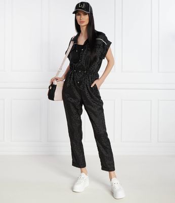 Kombinezon damski casual Liu Jo Sport ze sklepu: Gomez Fashion Store w kategorii: Kombinezony damskie - zdjęcie 874714-BD9-10338_LS241W000083319