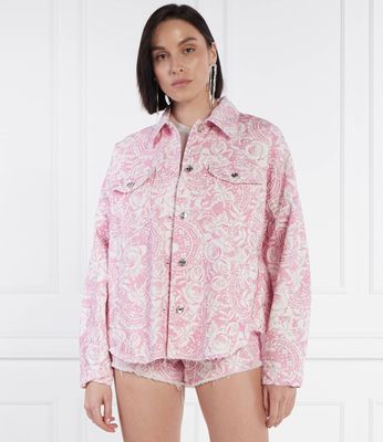 Kurtka damska na wiosnę Liu Jo ze sklepu: Gomez Fashion Store w kategorii: Kurtki damskie - zdjęcie 874714-BD9-10338_LJ242W000005T13