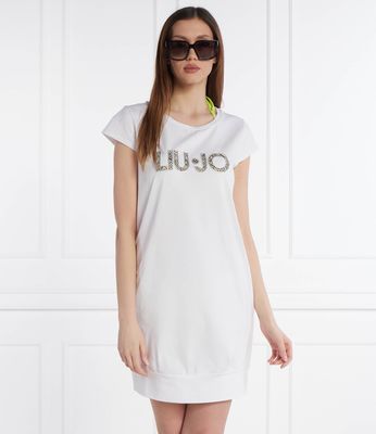 Sukienka Liu Jo Beachwear ze sklepu: Gomez Fashion Store w kategorii: Sukienki - zdjęcie 874714-BD9-10338_LB242W000003063