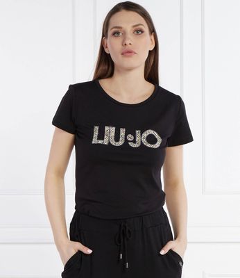 Bluzka damska na wiosnę Liu Jo Beachwear ze sklepu: Gomez Fashion Store w kategorii: Bluzki damskie - zdjęcie 874714-BD9-10338_LB242W000004062