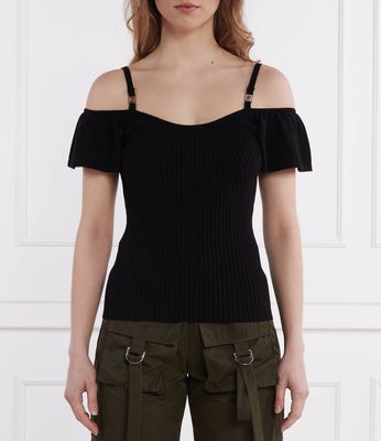 Bluzka damska Liu Jo ze sklepu: Gomez Fashion Store w kategorii: Bluzki damskie - zdjęcie 874714-BD9-10338_LJ242W000016222
